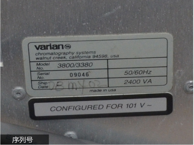 YM1101 瓦里安3800 气相色谱仪